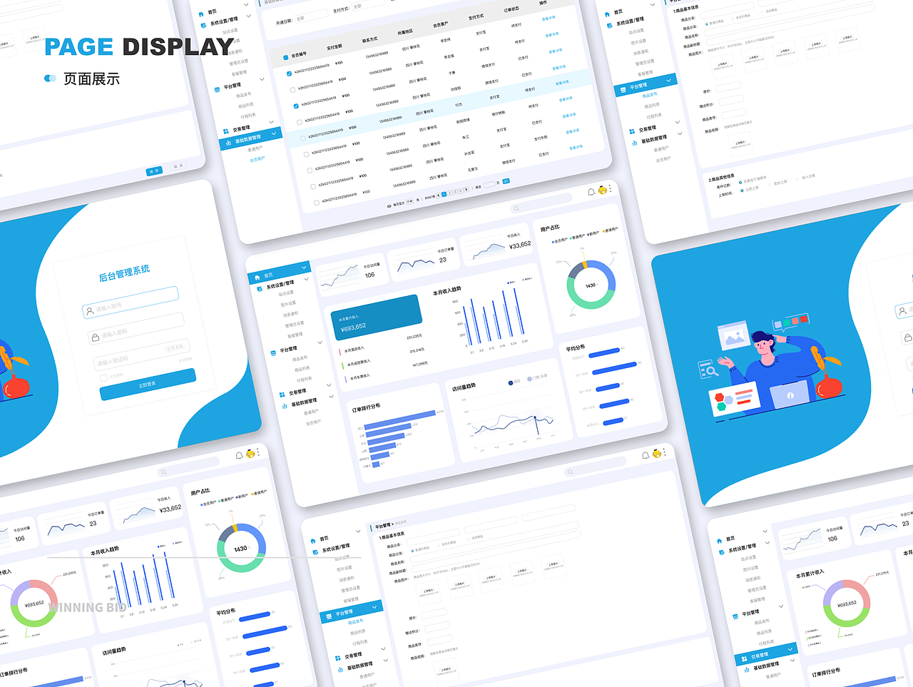 B端设计-中途旅游后台管理