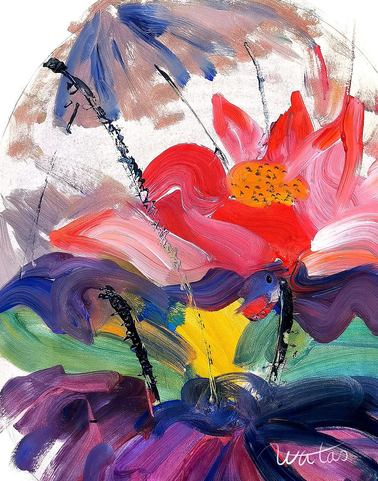 秋來（圖ZMzE2NTQ4ODg4） - 創(chuàng)作習作 - 站酷設(shè)計師天藍空空空原創(chuàng)素材 - 站酷ZCOOL