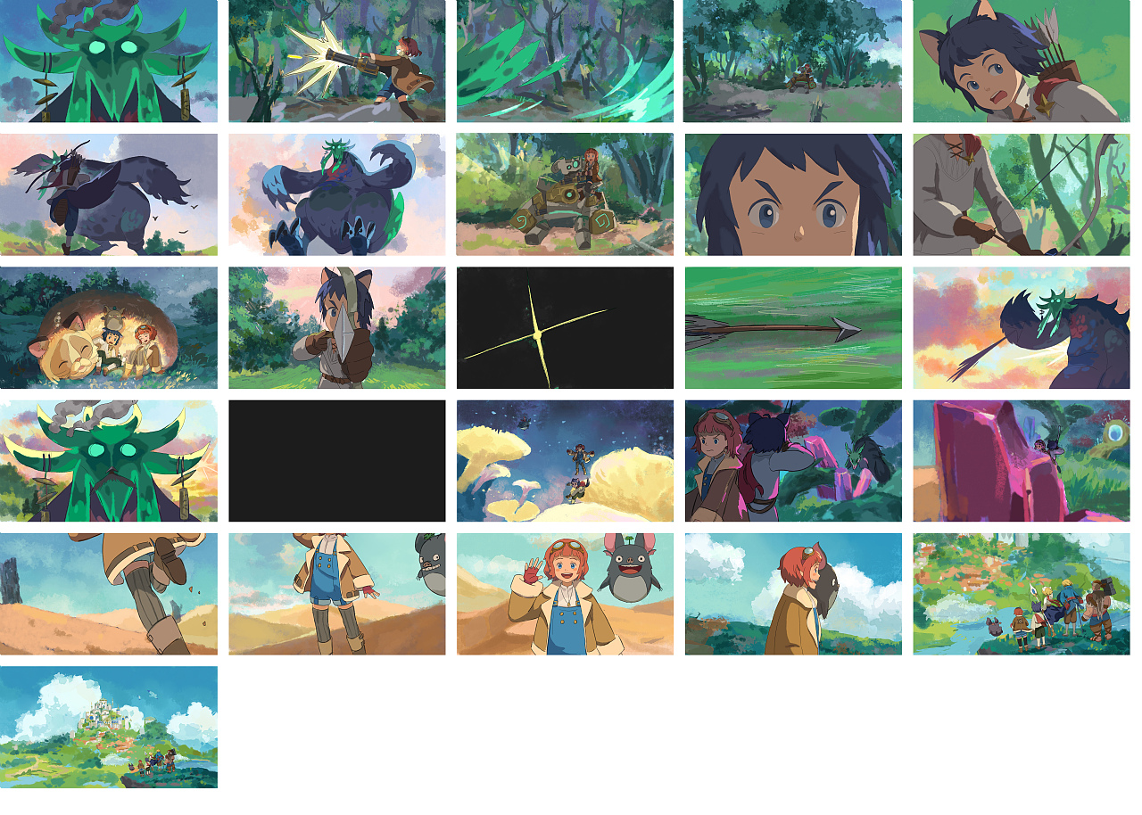 《二之国：交错世界》国服CG（图ZMzQ1NjIzNjAw） - 其他动漫 - 站酷设计师布袋动画原创素材 - 站酷ZCOOL