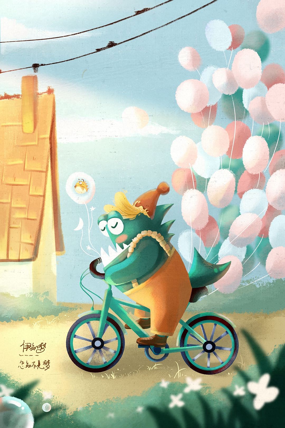 鱷魚先生（圖ZMzA5NjU0NTcy） - 創(chuàng)作習作 - 站酷設計師伊知夢原創(chuàng)素材 - 站酷ZCOOL