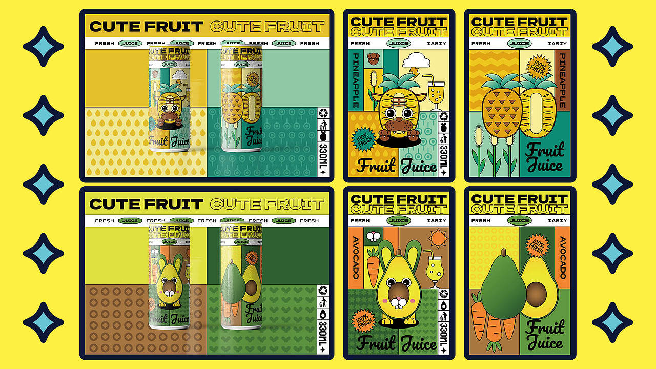 【作品集】2022-23潮流多风格插画成果合集