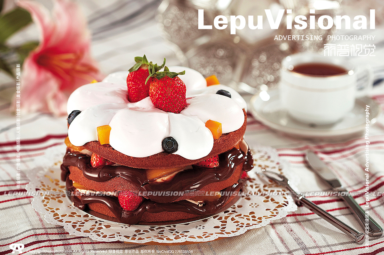 西式面包蛋糕摄影|美食摄影|烘培食品摄影|糕饼点心图