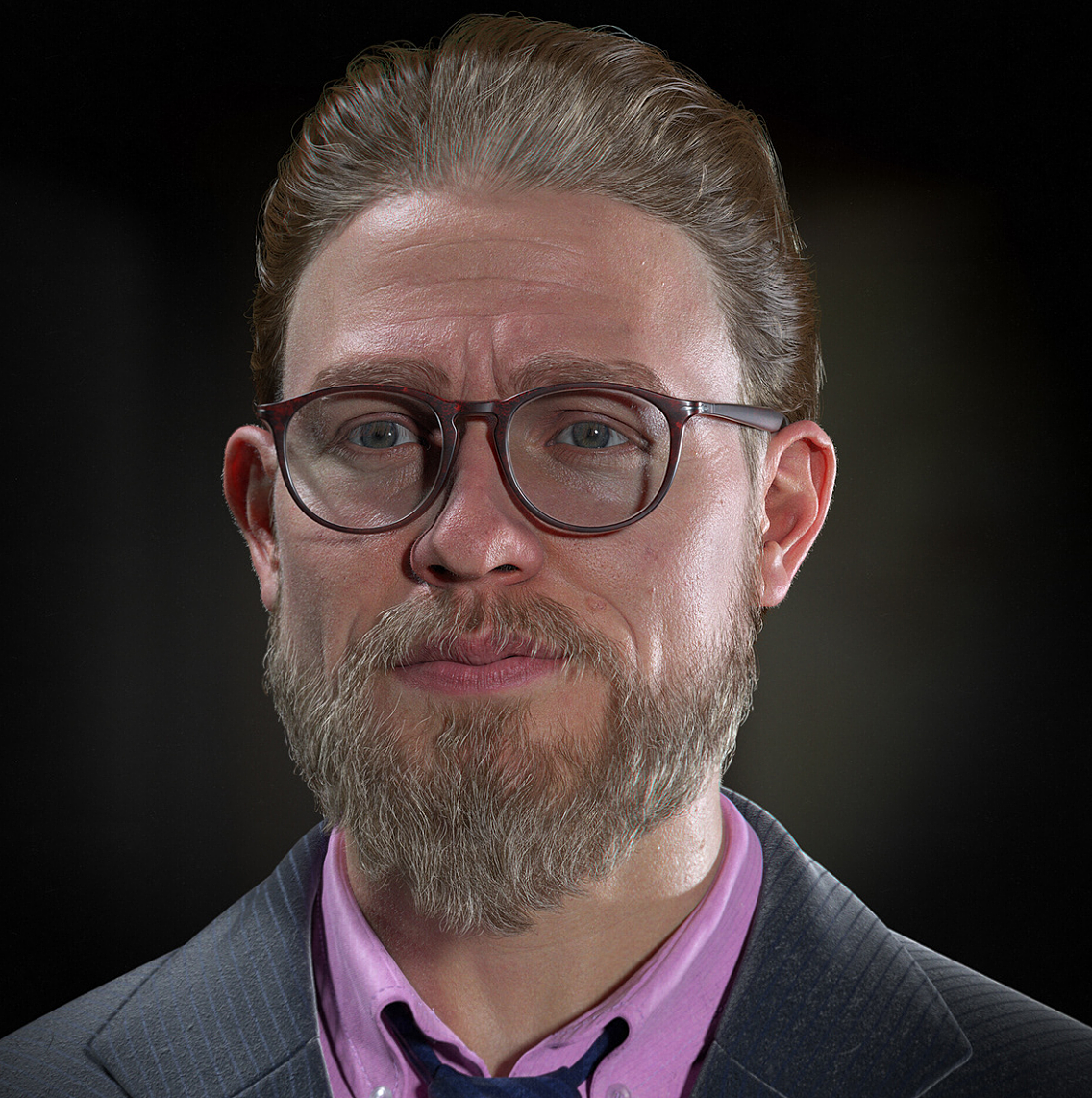 超写实数字人博士——哈利