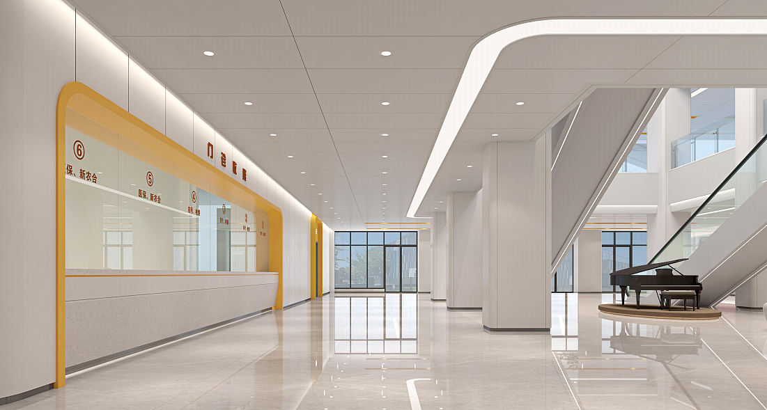 妇幼保健医院装修设计（图ZMzAyMDk1ODg0） - 其他空间 - 站酷设计师室内李设计原创素材 - 站酷ZCOOL