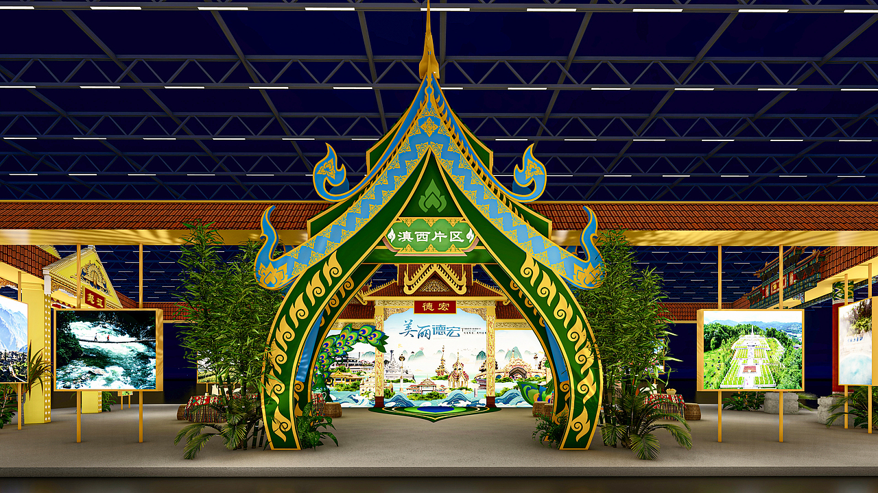 展厅展台展位（图ZMzY5Mjg1Mzk2） - 展陈设计 - 站酷设计师TaylorSwift6原创素材 - 站酷ZCOOL