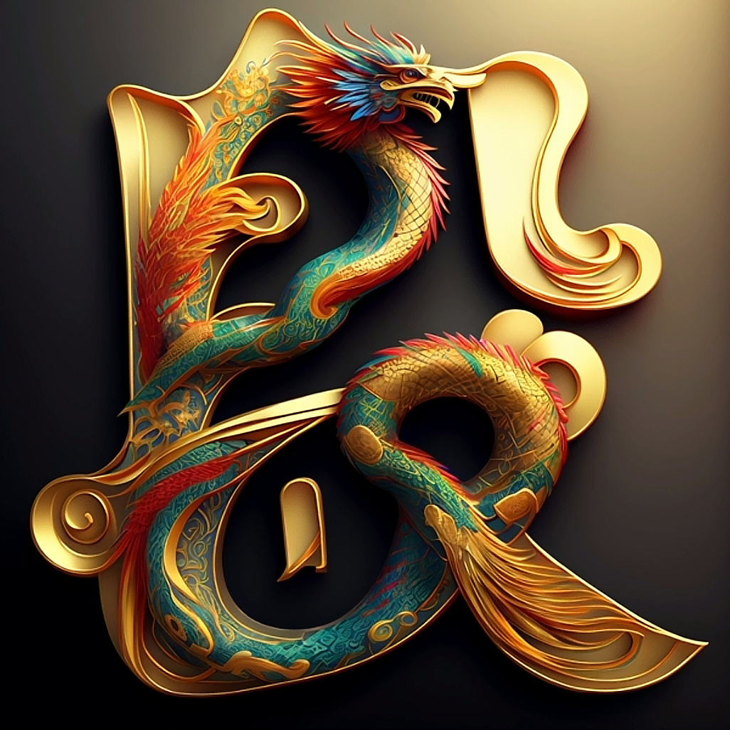 姓氏艺术字“我用2年时间”设计了全国姓氏logo头像