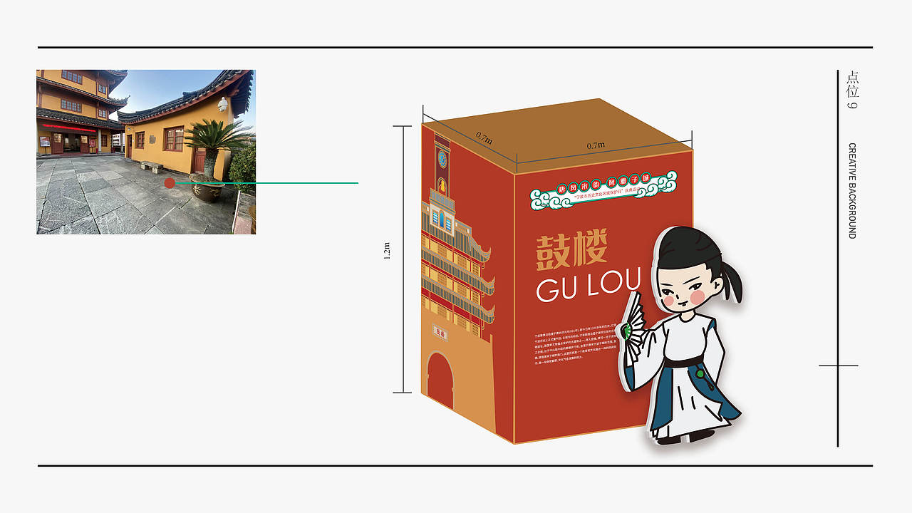 唐风宋韵 风雅子城 | 宁波鼓楼户外美陈设计