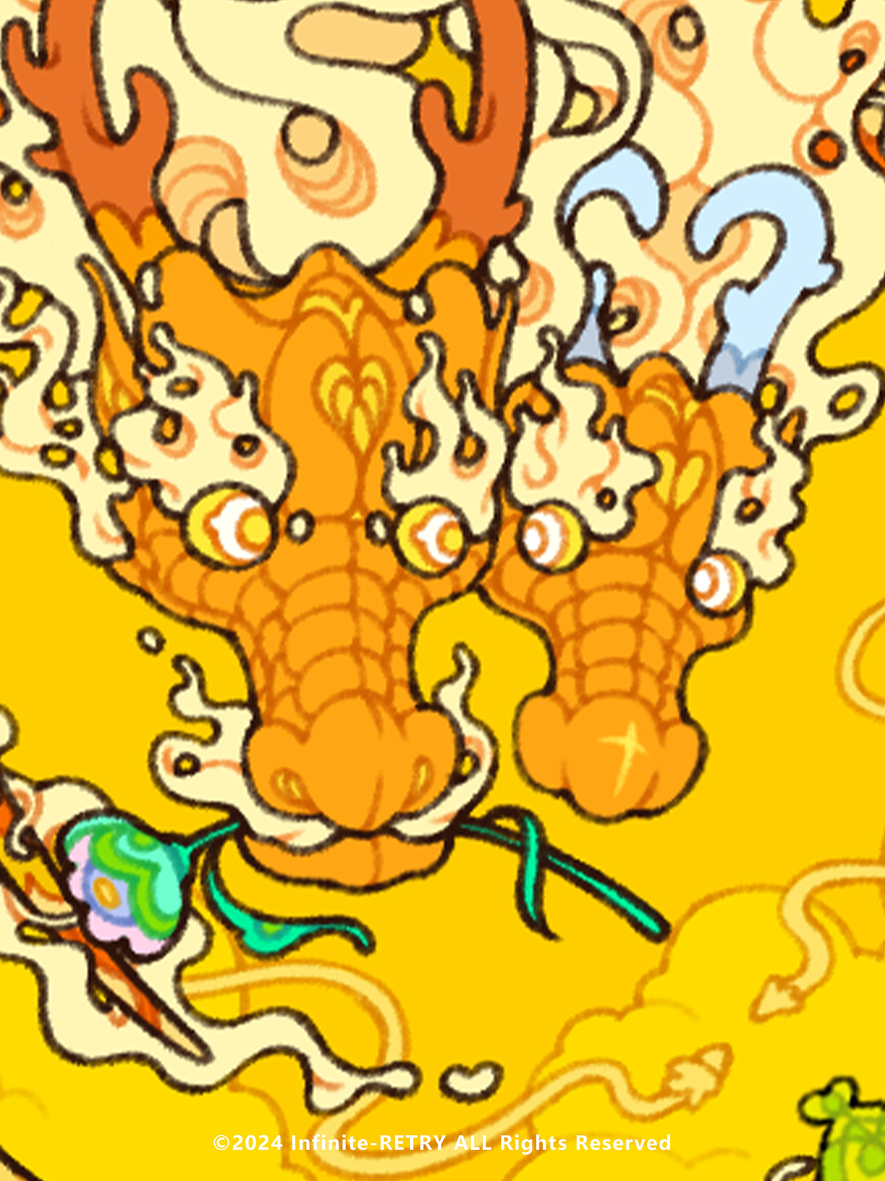 2024龙年情人节红包封面（图ZMzYyMTg0ODIw） - 商业插画 - 站酷设计师oRETRYo原创素材 - 站酷ZCOOL
