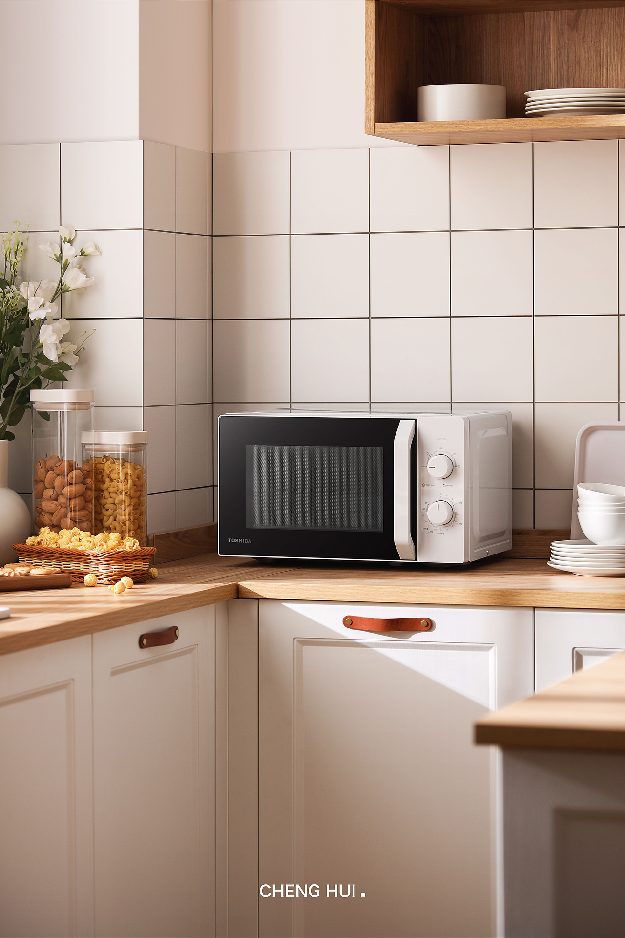 家电摄影 | 东芝微波炉