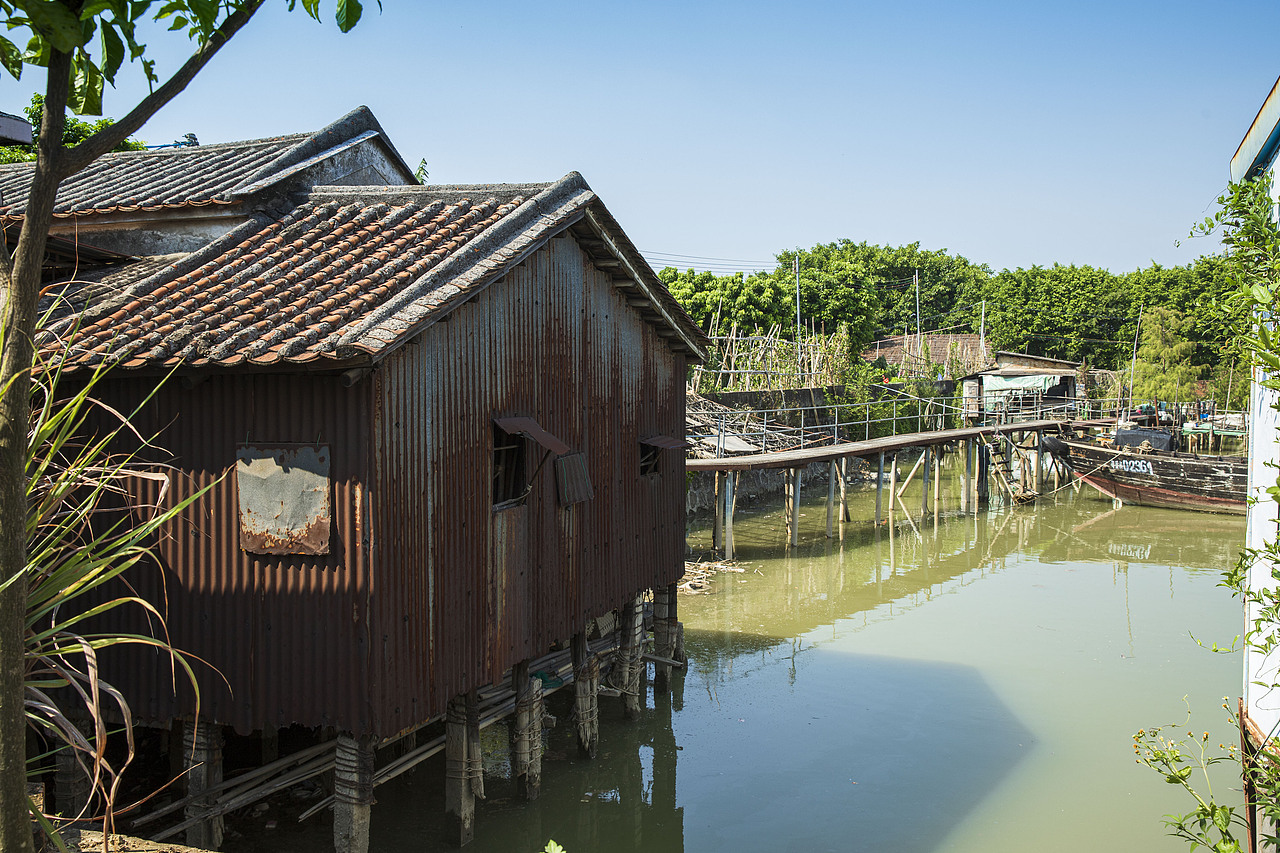 莲花山码头广州风景