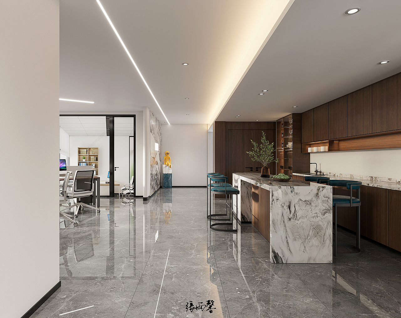 新中式办公室|传承东方美学