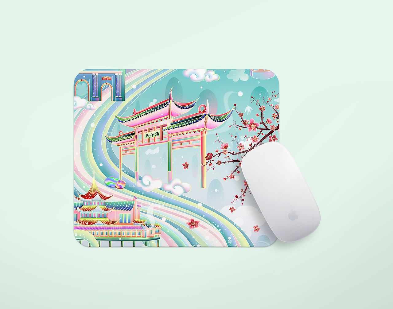 城市建筑插画——南京