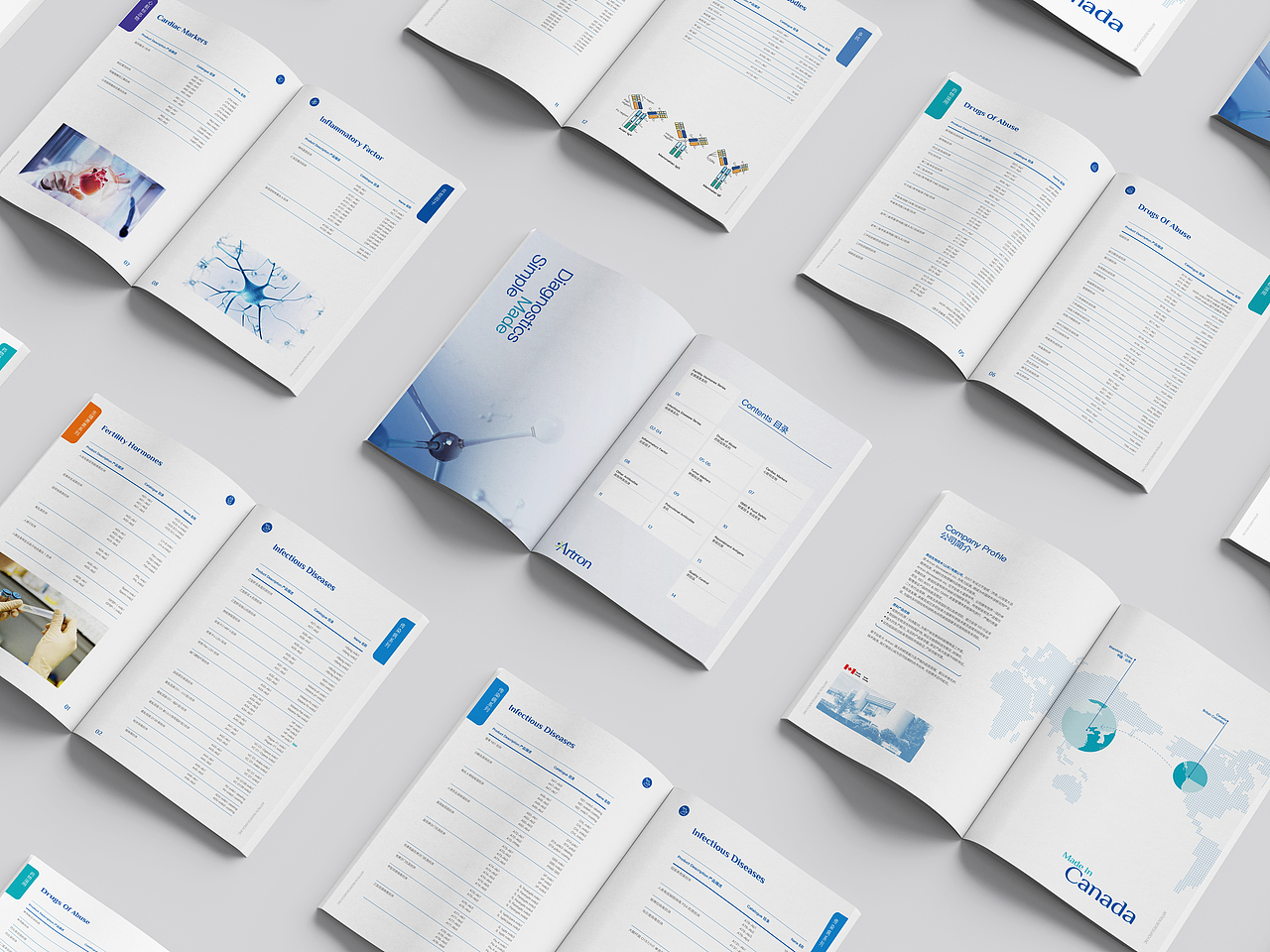 Artron 生物 产品手册 单页（图ZMzQxMjgyMDI4） - 书籍/画册 - 站酷设计师Beahibe原创素材 - 站酷ZCOOL