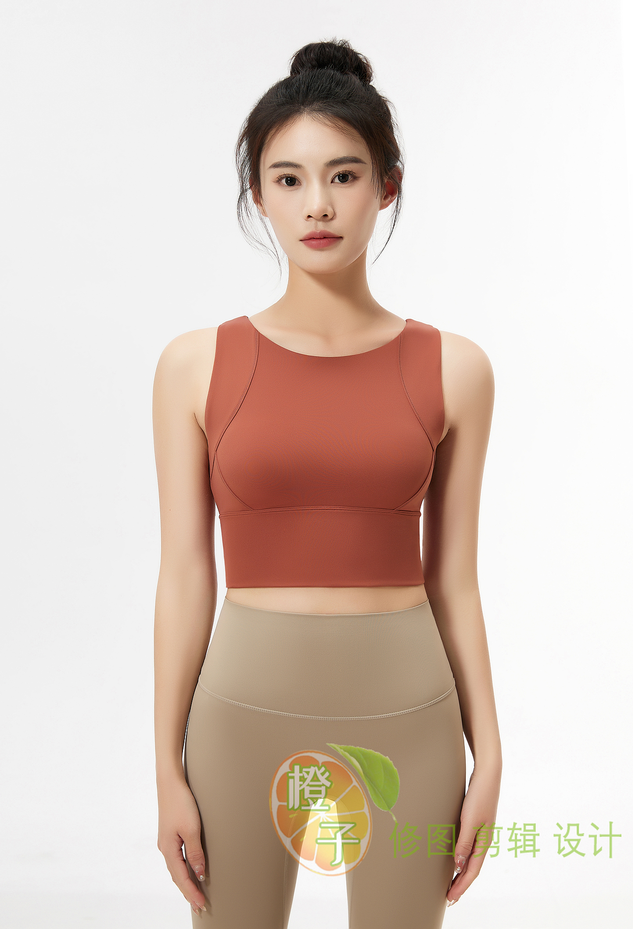 瑜伽服修图后期