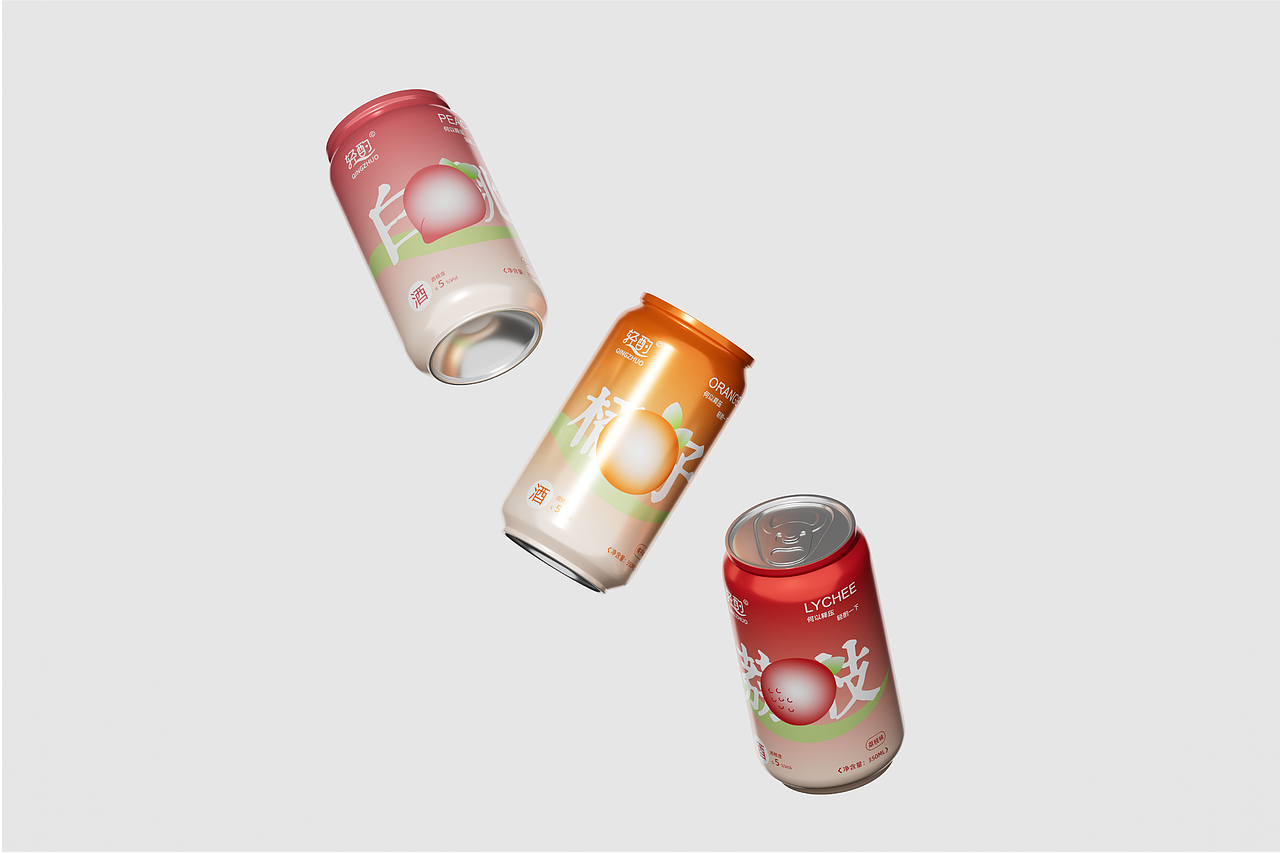 轻酌丨果酒品牌设计