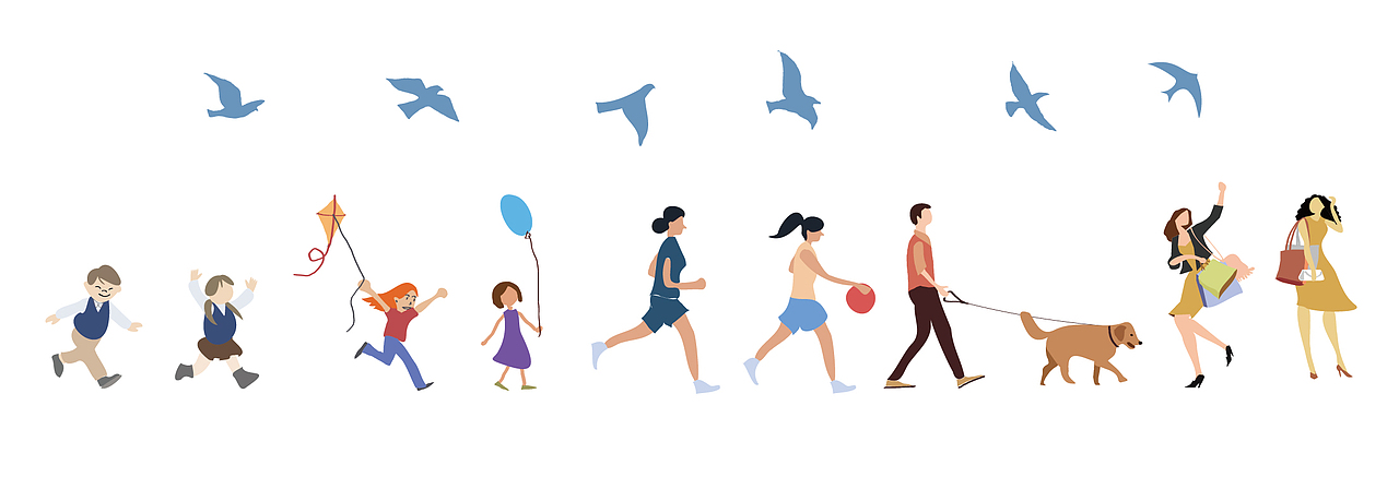 插画地图类项目