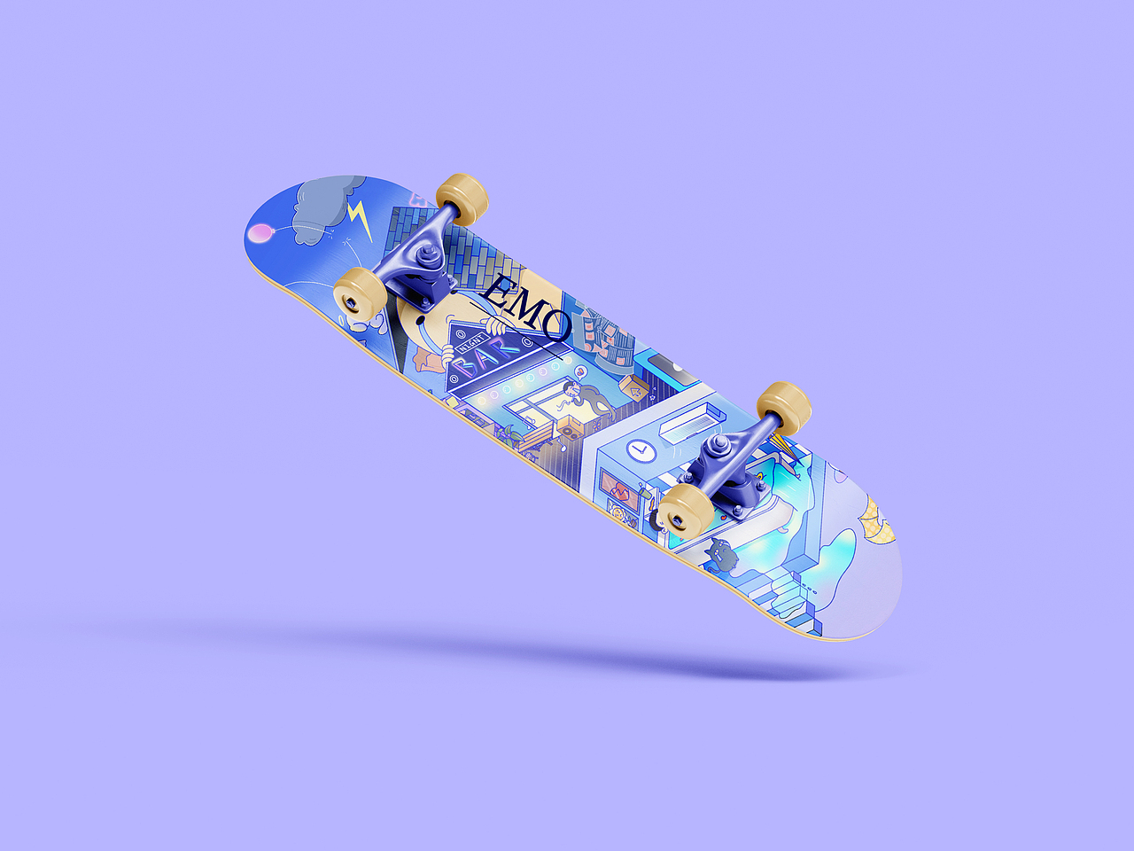 插画设计 | 当代社会热词系列海报及文创