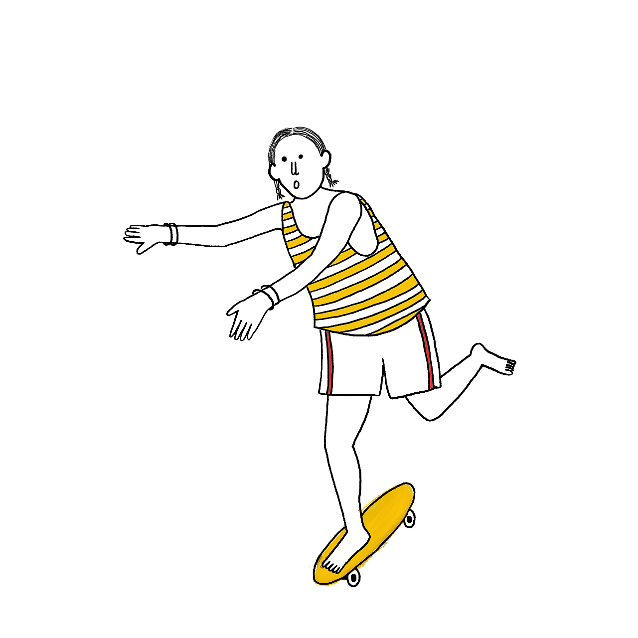 上海瑞金南路街头插画(街区艺术装置实体)