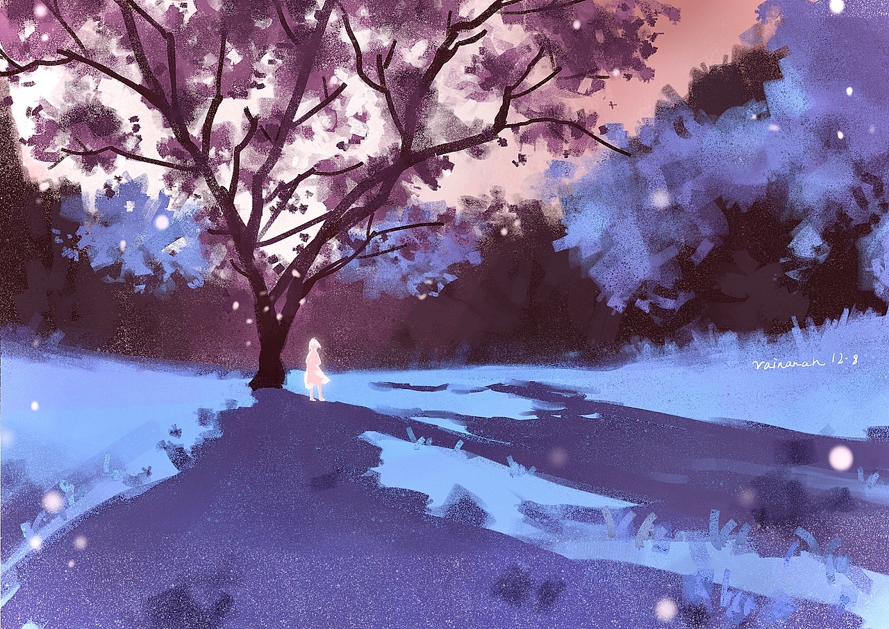 霓虹灯 | 梦幻氛围插画（图ZMzI3OTAwNzgw） - 创作习作 - 站酷设计师rainanan212原创素材 - 站酷ZCOOL