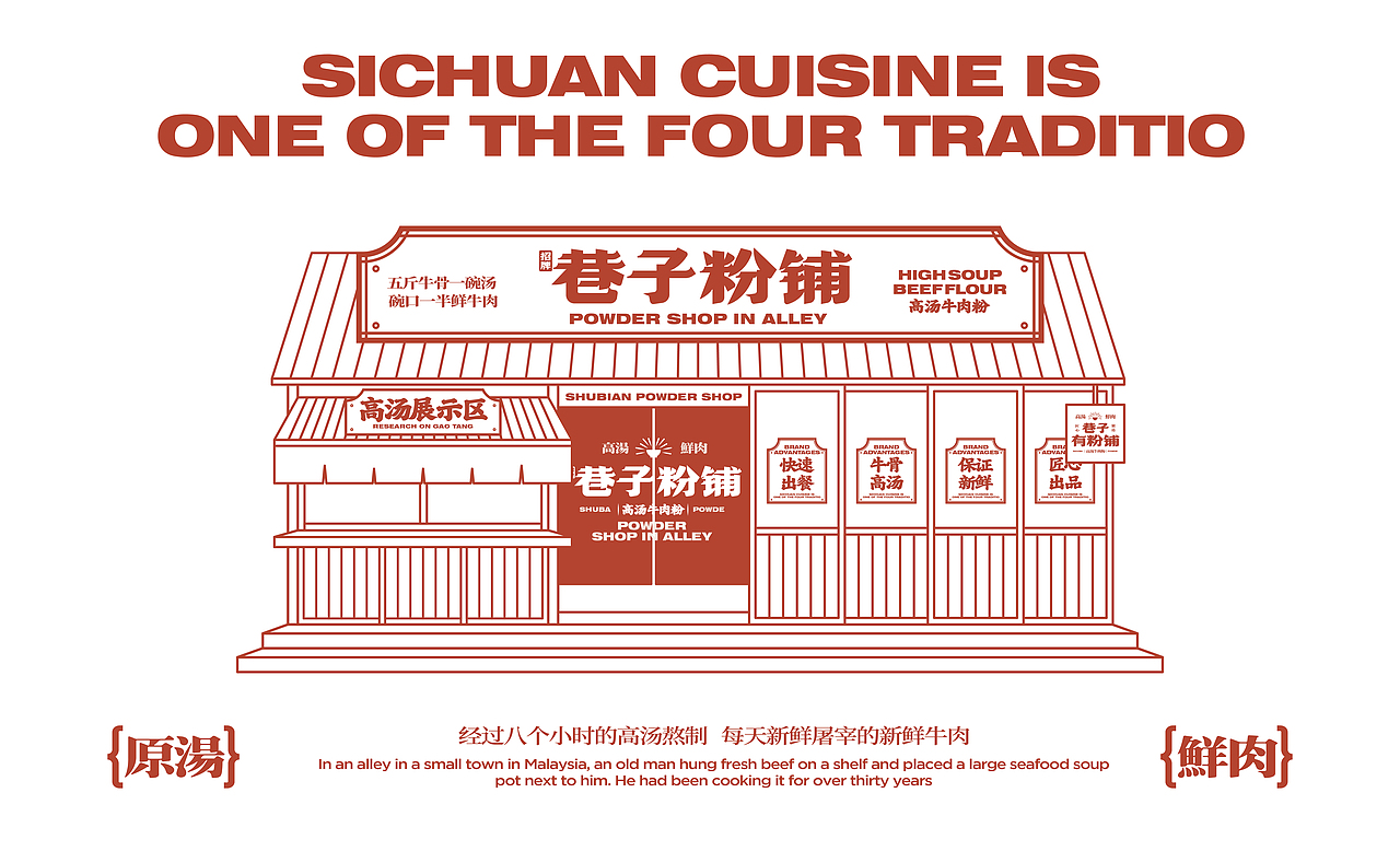 大茶饭-招牌巷子粉铺