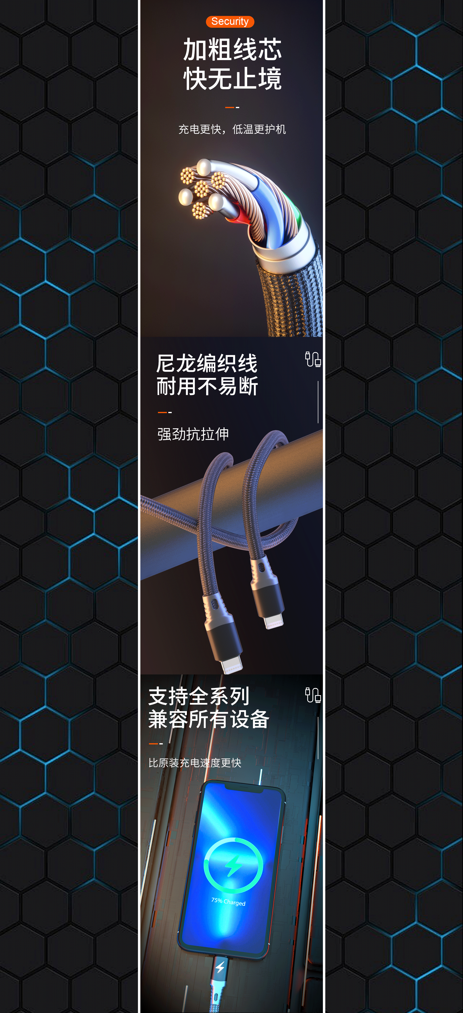 数据线详情页（图ZMzYwODM4ODUy） - 电商 - 站酷设计师墨尽为签原创素材 - 站酷ZCOOL