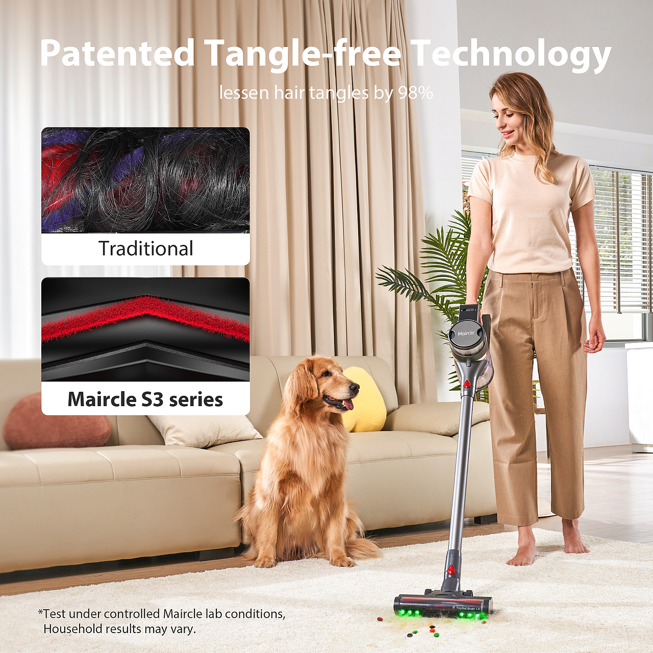 跨境电商详情页 | Maircle S3 吸尘器 ✖ LCX光锥设计