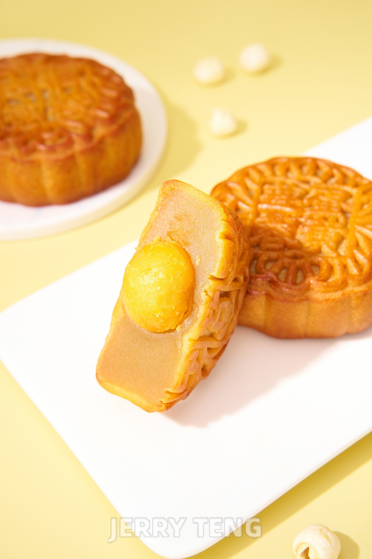 濠润坊2023中秋月饼|单黄莲蓉|双黄莲蓉