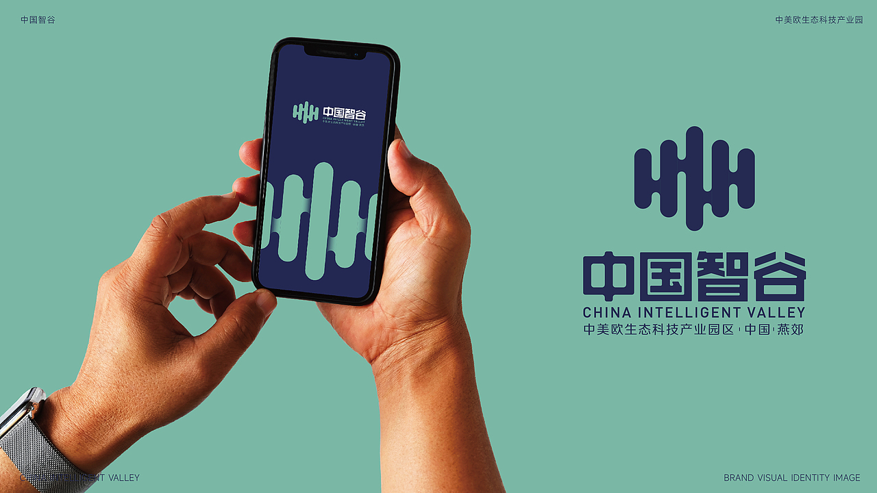 中国智谷产业园品牌LOGO设计|医药健康丨LOGO VI设计