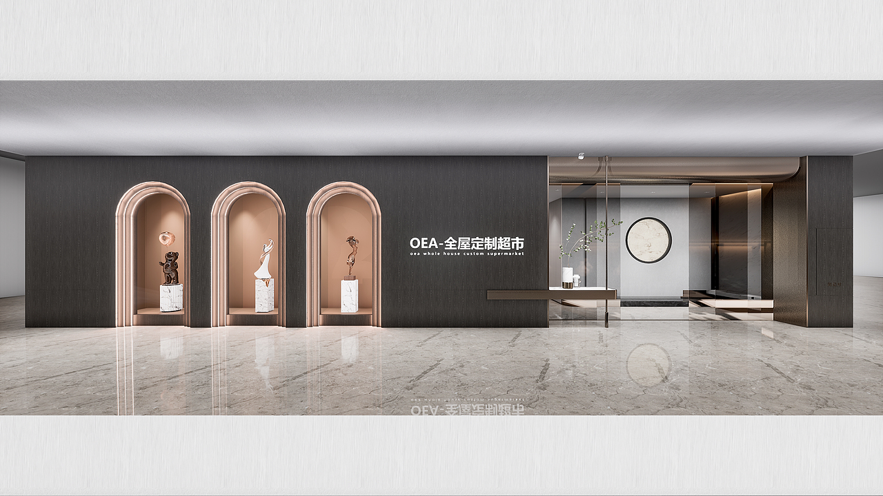 OEA全屋简阳定制展厅（图ZMzI3MzUyNjQ0） - 商业空间设计 - 站酷设计师MRCT重构设计原创素材 - 站酷ZCOOL