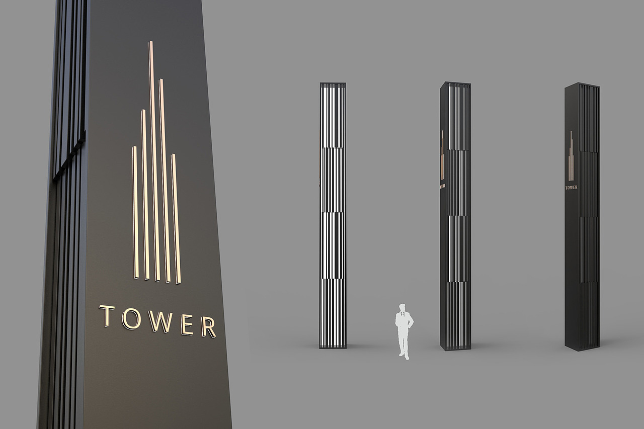 横琴总部大厦二期导向标识系统概念设计