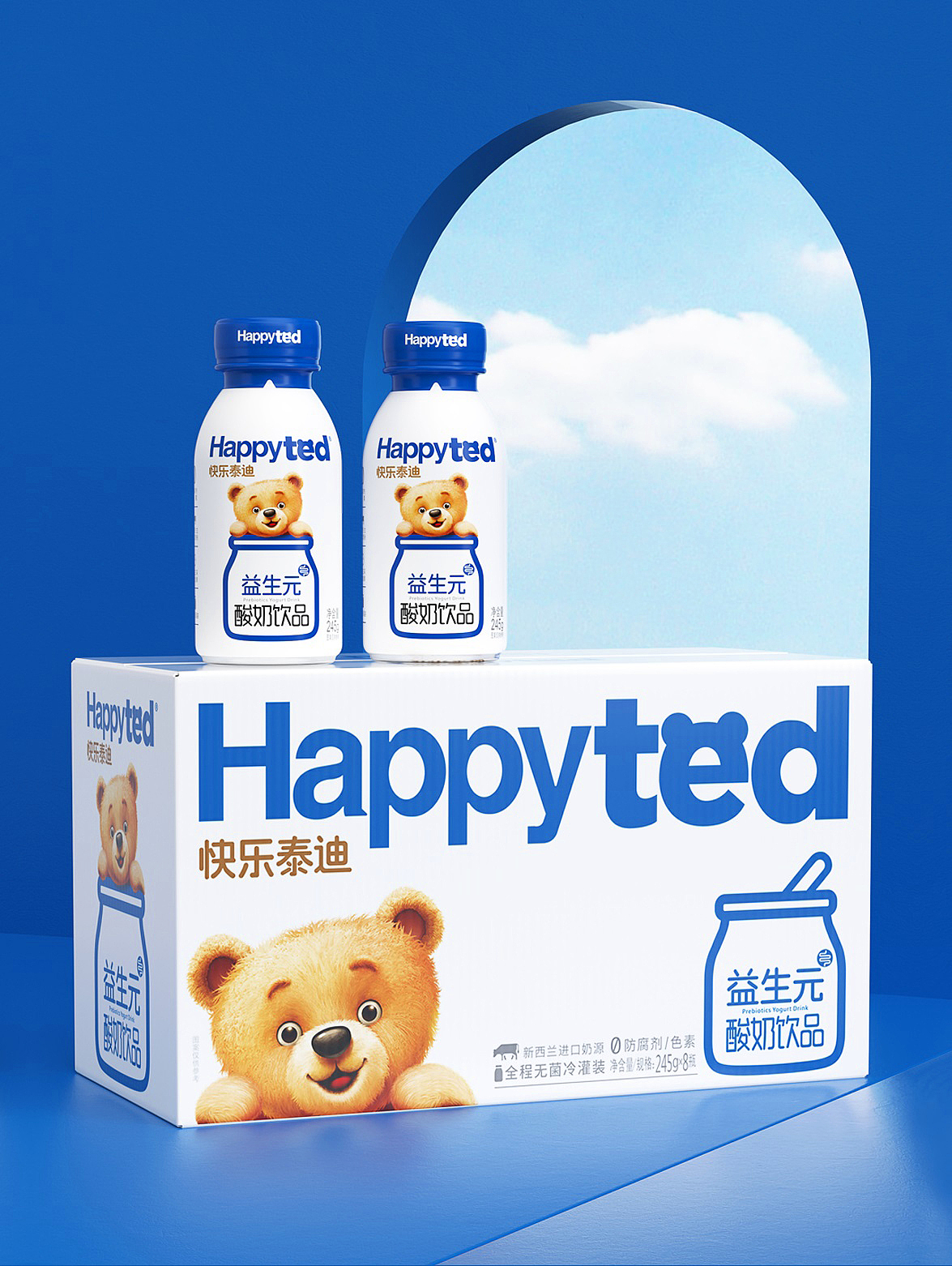 快乐泰迪×长江丨以IP形象破局,撬动酸奶新品发展