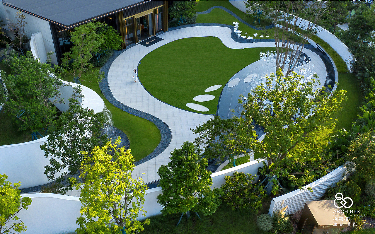 广东南沙中绿蔚蓝湾示范区景观摄影