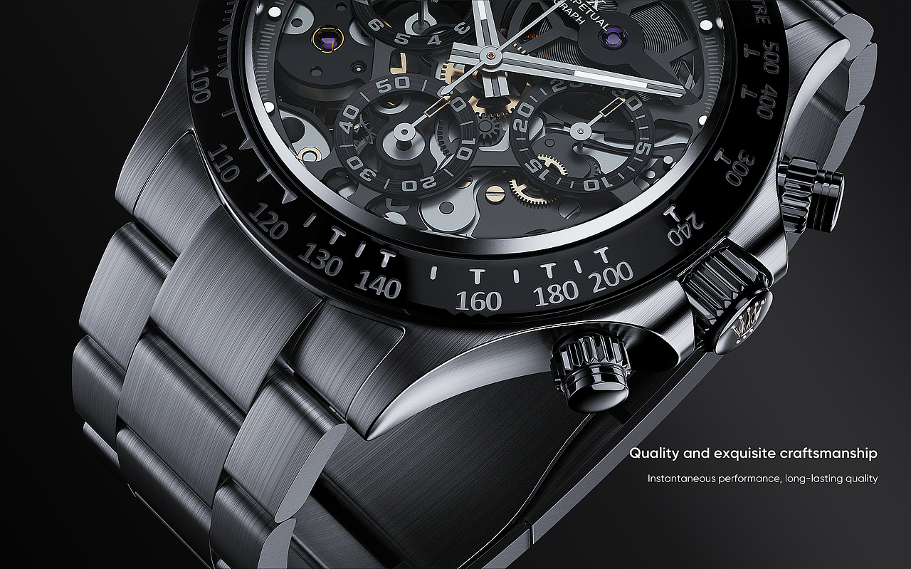 2023 KeyShot 手表渲染