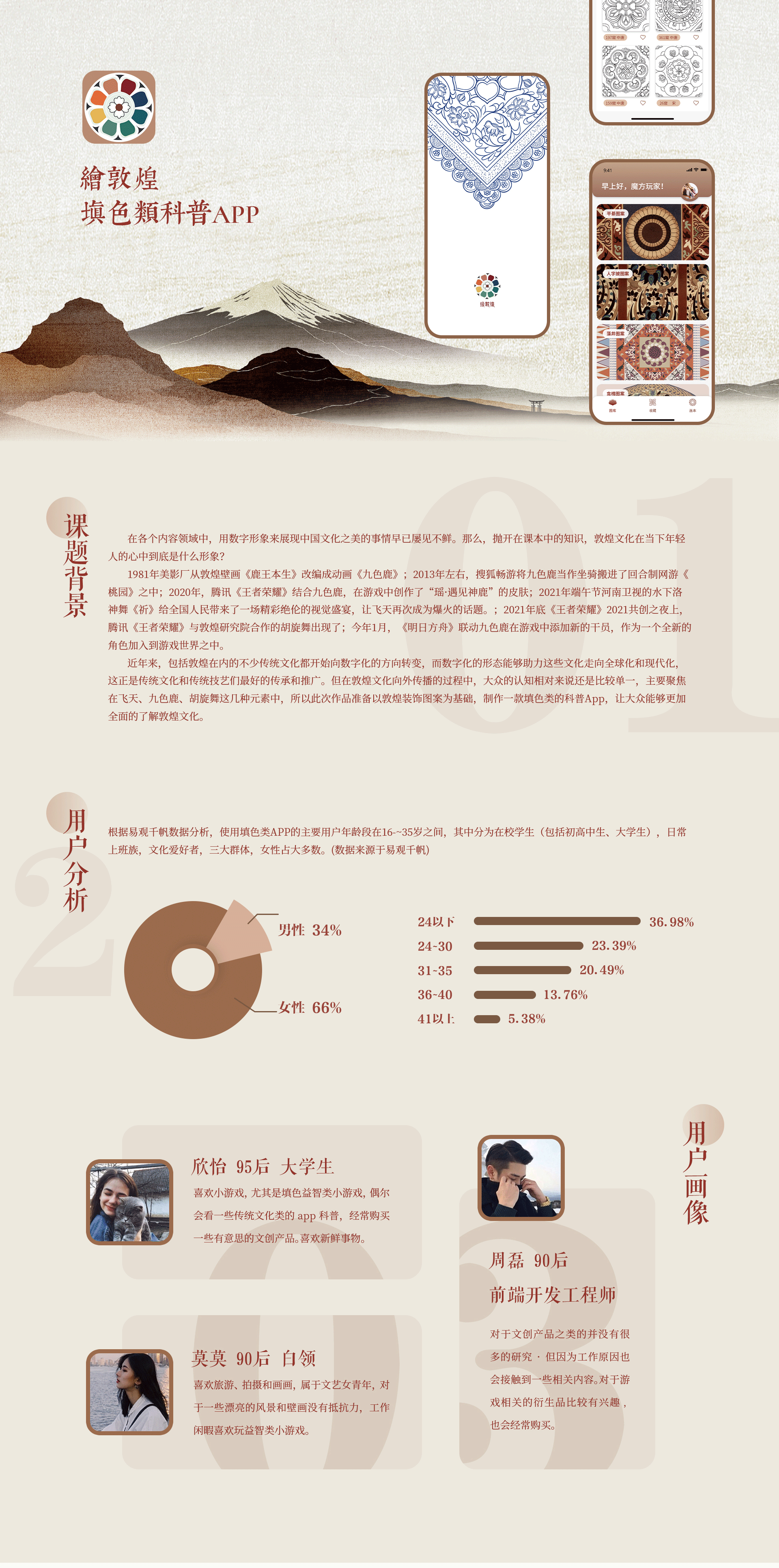 绘敦煌 填色科普App