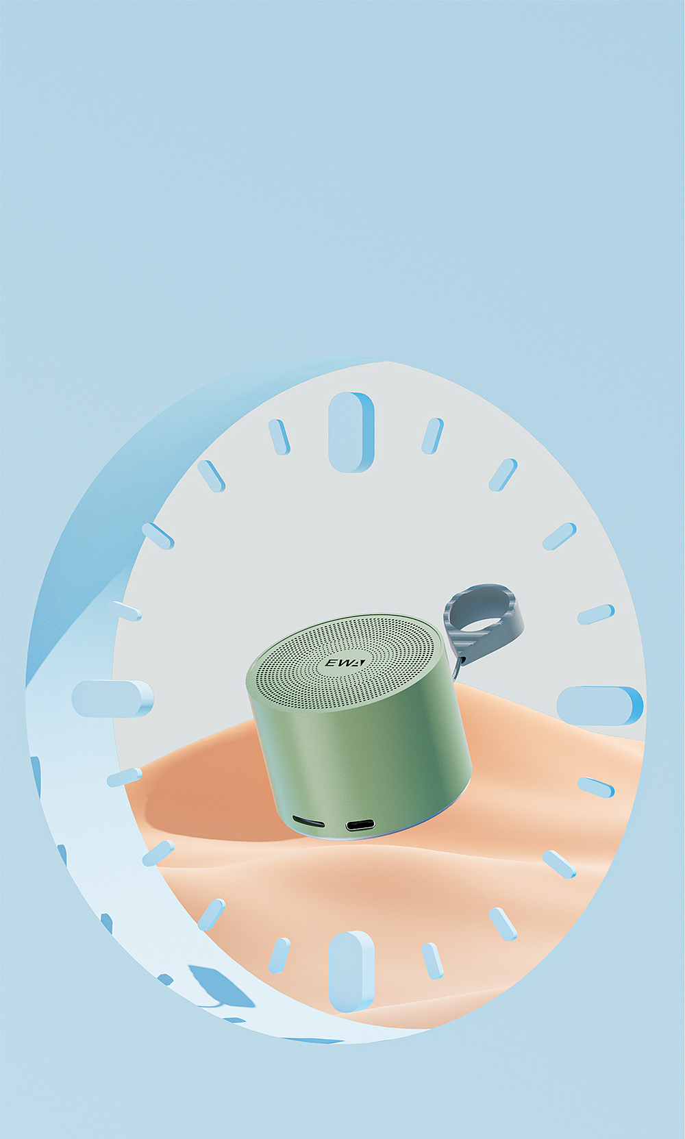 蓝牙音箱渲染合集