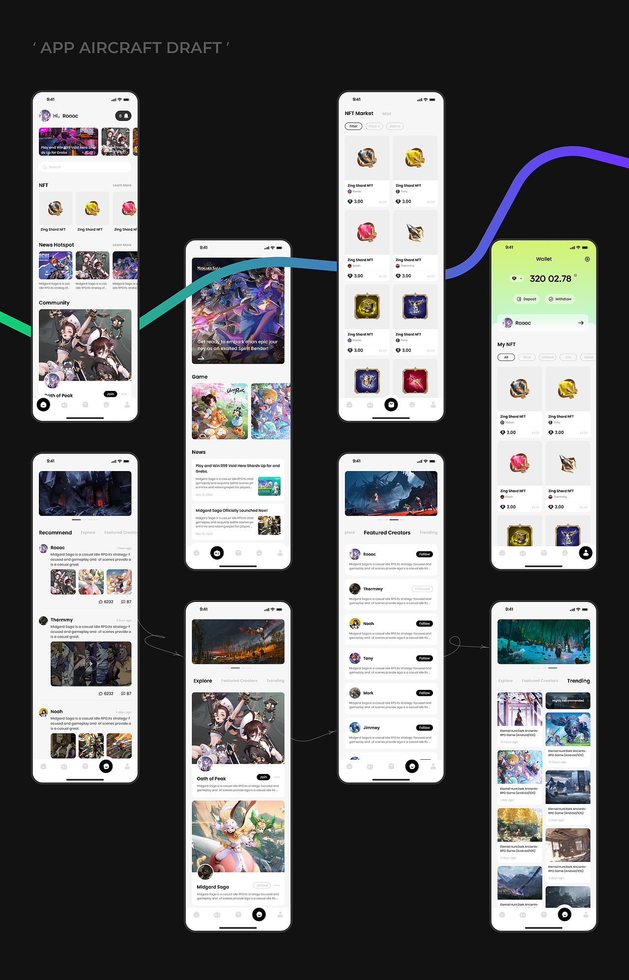 GameFi Web/App project（图ZMzQyMjA5MTk2） - 其他UI - 站酷设计师南翊丶原创素材 - 站酷ZCOOL