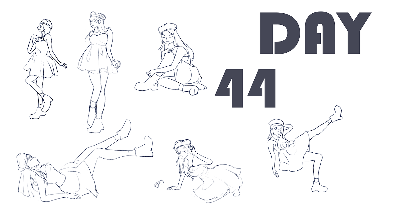 #速写60天挑战赛#day44@速写班长