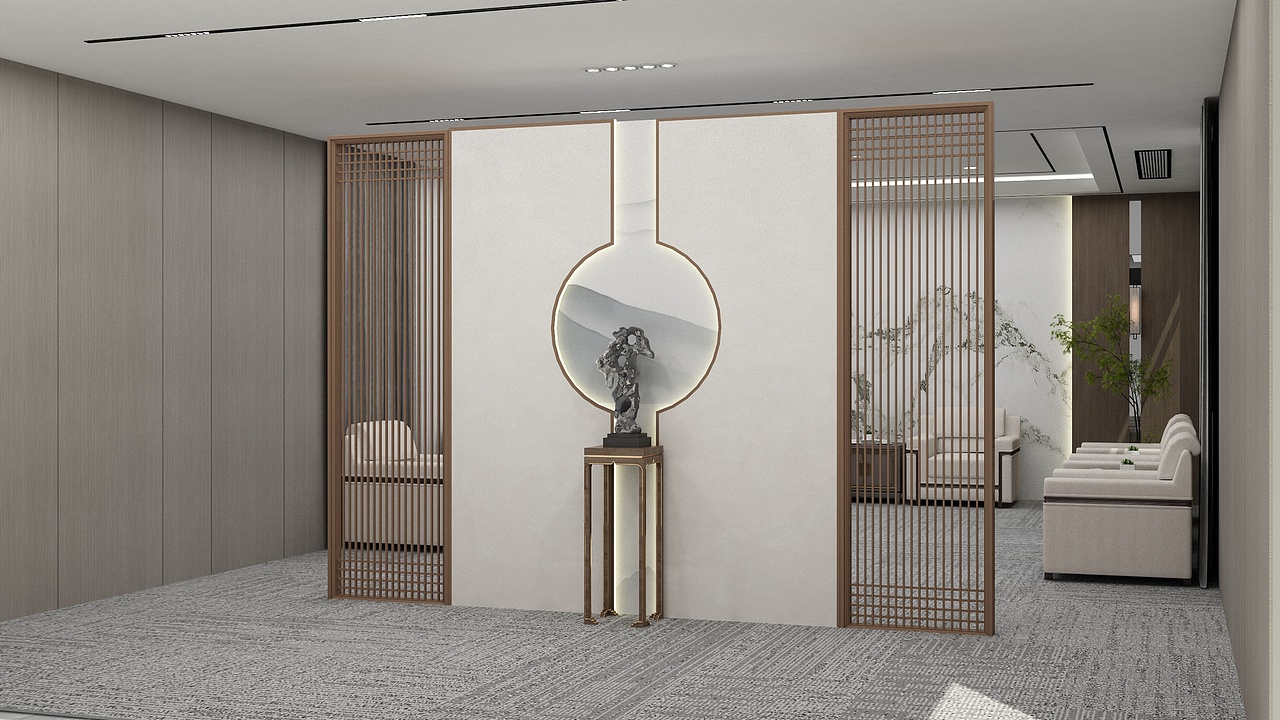 接待室设计（图ZMzQ3NjM0MDY0） - 其他平面 - 站酷设计师慕子_原创素材 - 站酷ZCOOL