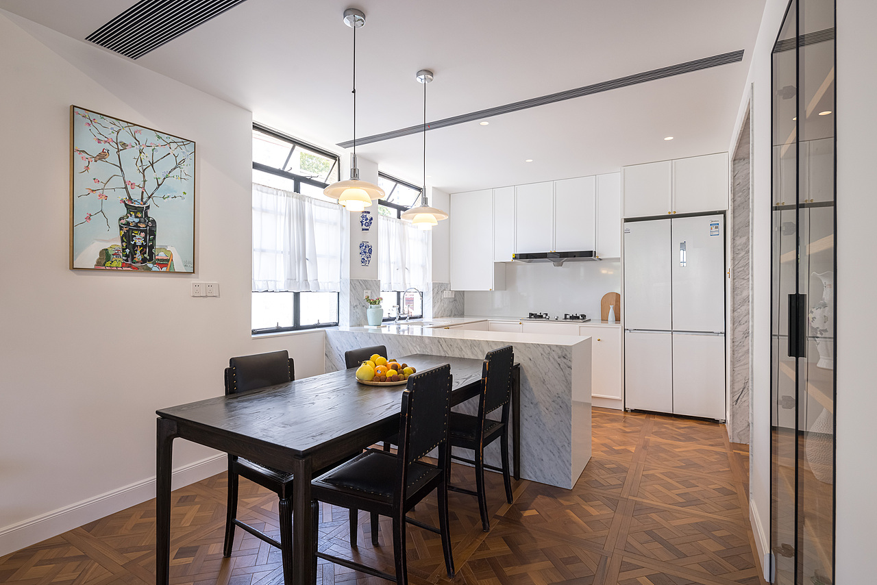 电影场景般的上海老洋房 | 私宅设计落地实景