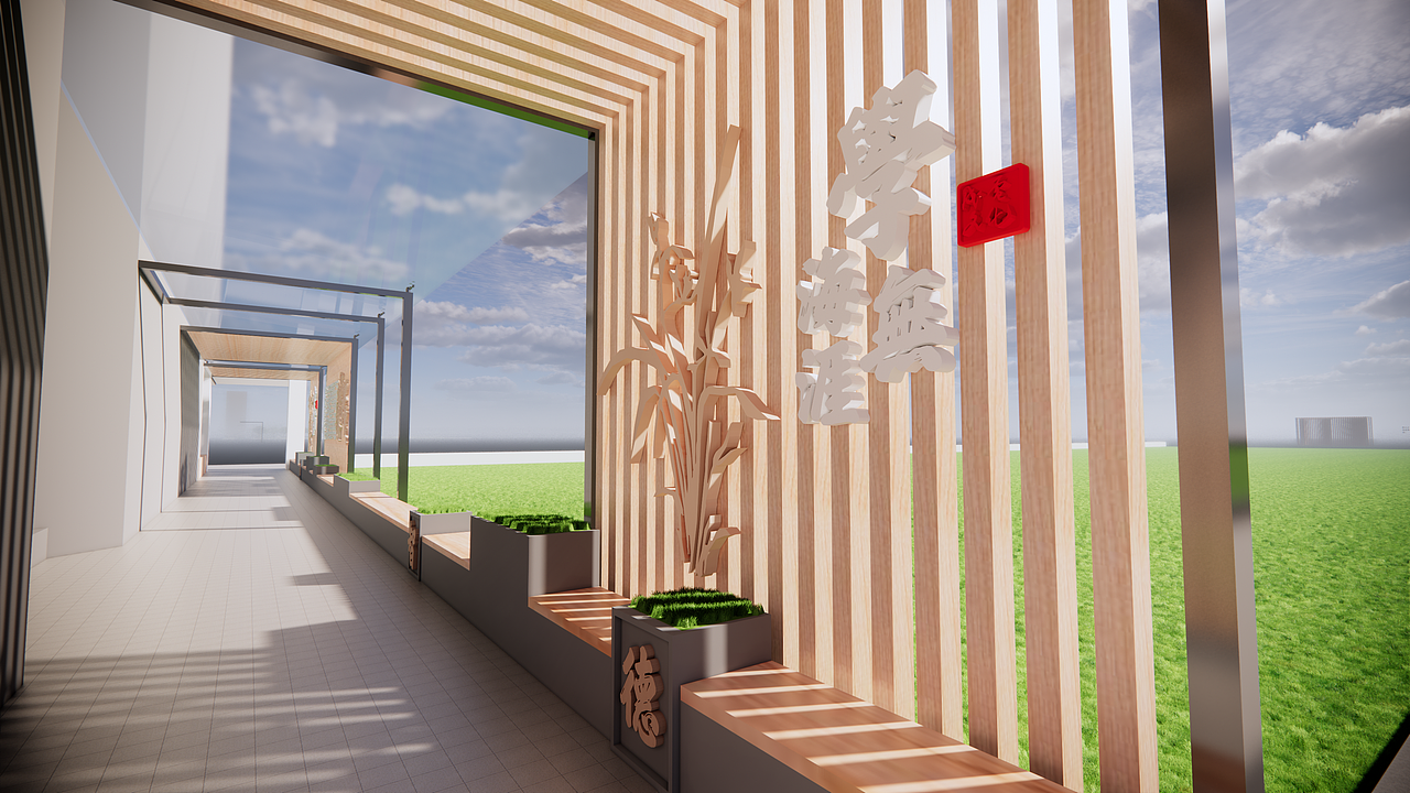 成都信息技术学院环境打造部分方案展示（图ZMzA1MTM2NDg0） - 景观设计 - 站酷设计师污清秋原创素材 - 站酷ZCOOL