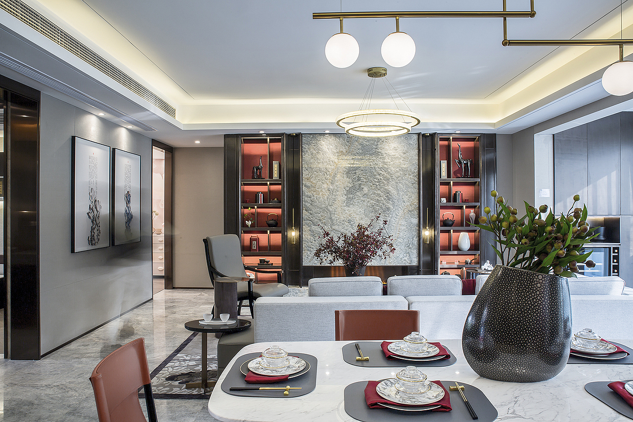 张家港碧桂园锦鲤花园住宅室内设计