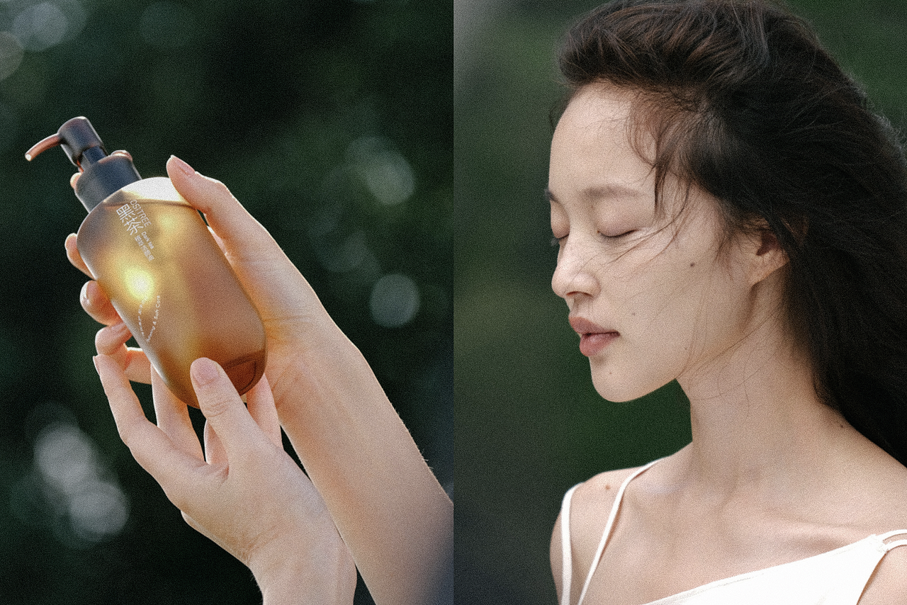 「自然而美」OSITREE柳丝木|黑茶卸妆油系列TVC全案