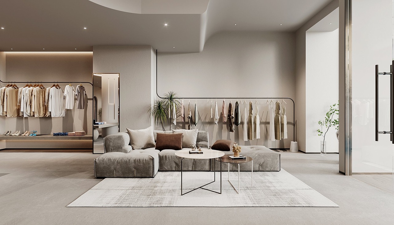 诧寂风格服装店