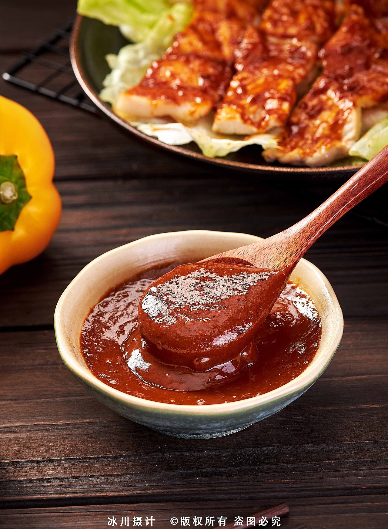 石锅拌饭酱拍摄 丨 ©冰川摄计（图ZMzIyNjkxNjA4） - 美食摄影 - 站酷设计师冰川摄计原创素材 - 站酷ZCOOL