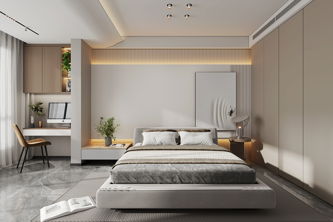 現(xiàn)代輕奢客餐廳（圖ZMzIxOTMwODky） - 商業(yè)空間設(shè)計(jì) - 站酷設(shè)計(jì)師流年效果圖表現(xiàn)原創(chuàng)素材 - 站酷ZCOOL