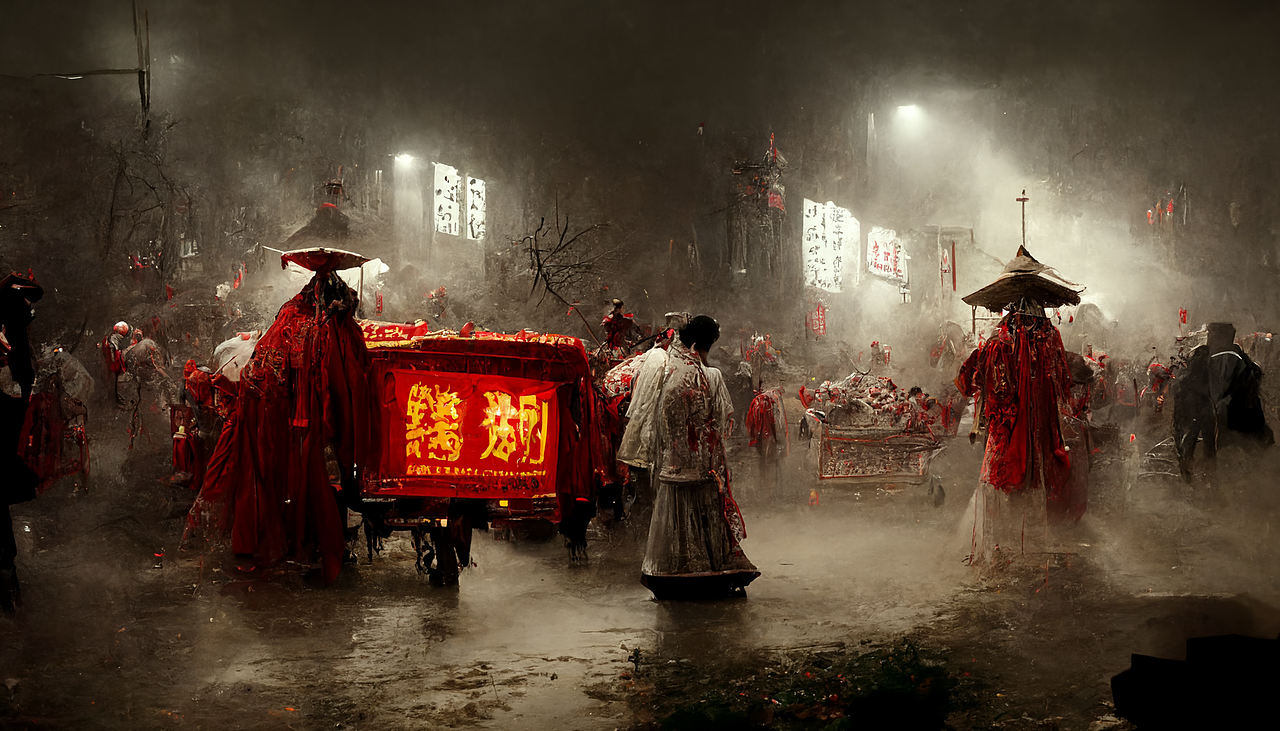 [ai.02]"红白撞煞,茅山禁术" 一 中式民俗恐怖故事