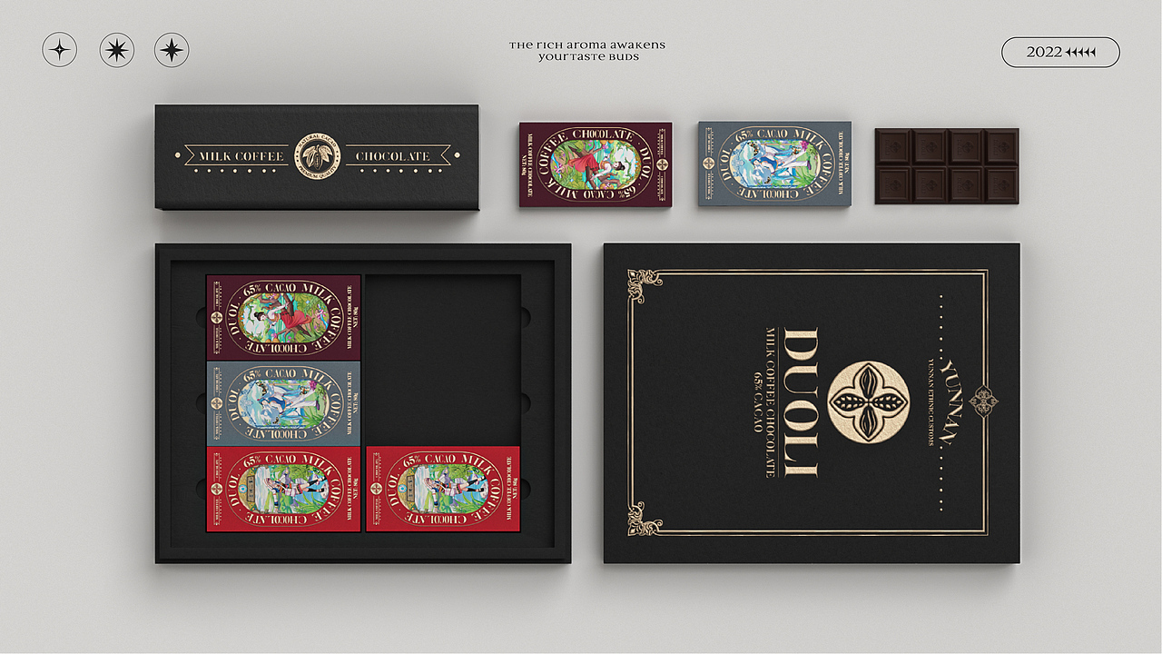 云南野生咖啡巧克力-迷℃