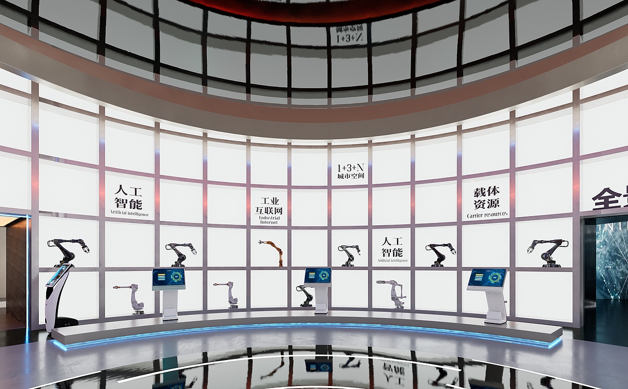 科技展馆（图ZMzQ2MzE4MDYw） - 商业空间设计 - 站酷设计师样式设计工作室原创素材 - 站酷ZCOOL