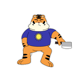 快乐制造机·华人虎系列表情包中文版（图ZMzUwMDY2OTI4） - IP形象 - 站酷设计师万叶SGG原创素材 - 站酷ZCOOL