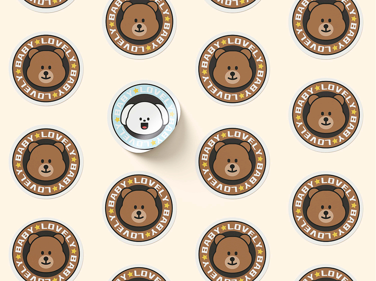 lovely baby|IP形象（图ZMzE1NDg0NzMy） - IP形象 - 站酷设计师李静香原创素材 - 站酷ZCOOL